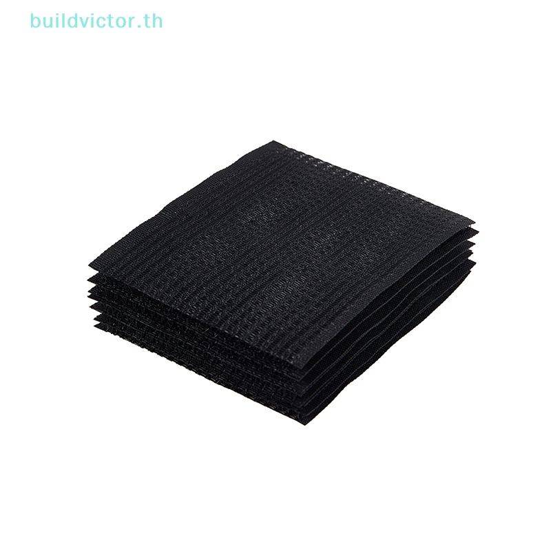 buildvictor-เทปสติกเกอร์ติดผมหน้าม้า-สีพาสเทล-แฟชั่น-10-ชิ้น-th