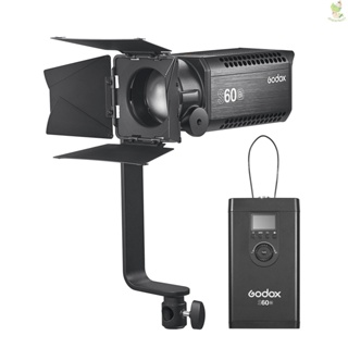 Godox S60Bi ไฟ LED 77W 2800K-6500K หรี่แสงได้ CRI96 ปรับได้ สําหรับใช้ถ่ายภาพในสตูดิโอ กล้อง 8.9