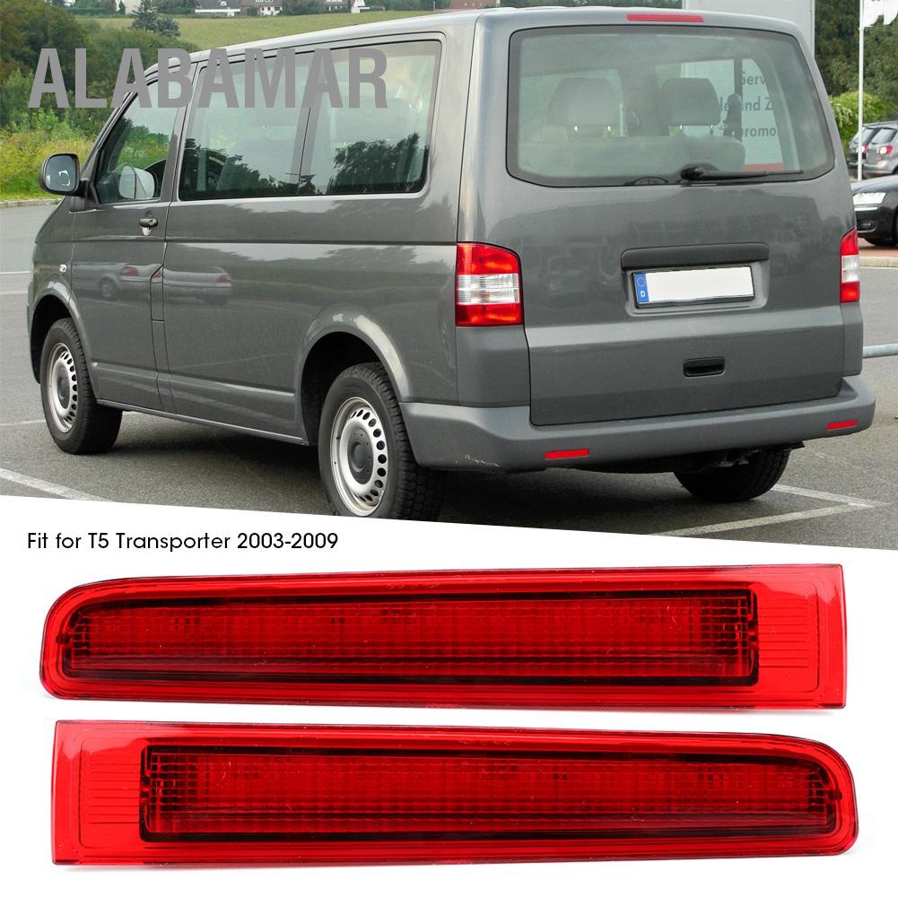 alabamar-คู่ของรถ-led-ไฟเบรกหลังไฟท้ายหยุดพอดีสำหรับ-t5-transporter-2003-2009-7e0-945-097-สีแดง