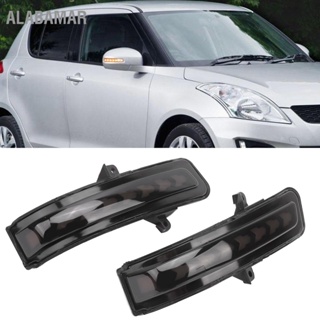 ALABAMAR คู่ LED ไฟเลี้ยวกระจกมองข้างไฟเลี้ยวพอดีสำหรับ Suzuki Swift