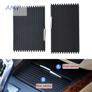 ⚡NEW 8⚡Premium Centre Console Roll up Cover for BMW X6 E70 E71 2007 2013 Black Set of 2