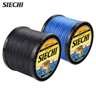 Siechi สายเบ็ดตกปลา PE ถัก 300 ม. 500 ม. 1000 ม. 8 เส้น หลายเส้นใย 100%