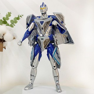 ۞○✺ของแท้ลูกบาศก์รูบิคอุลตร้าแมนของเล่นเด็กหุ่นยนต์ Mech Transformers Sound Boy Puzzle Gift