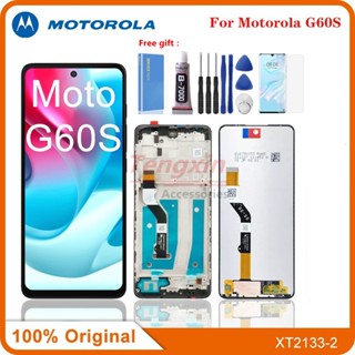 หน้าจอสัมผัส LCD 6.8 นิ้ว สําหรับ Motorola Moto G60S Moto G60 S xt2133-2 xt2133-1