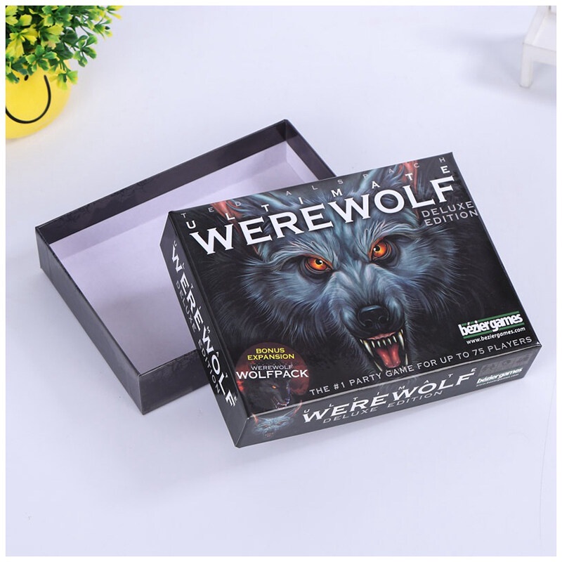 ultimate-werewolf-deluxe-edition-wolfpack-เกมกระดานปาร์ตี้สนุก-one-night-wolf-เกมการ์ดแบบโต้ตอบหลายคน