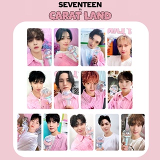 Seventeen ZONE CARAT LAND โปสการ์ด อัลบั้มรูปโลโม่ การ์ดศิลปินเกาหลี 13 ชิ้น / ชุด