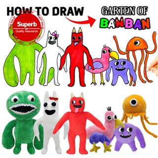 ของเล่นตุ๊กตา Garten Of Banban ผ้าฝ้าย PP I1X8 สีรุ้ง สําหรับเด็ก