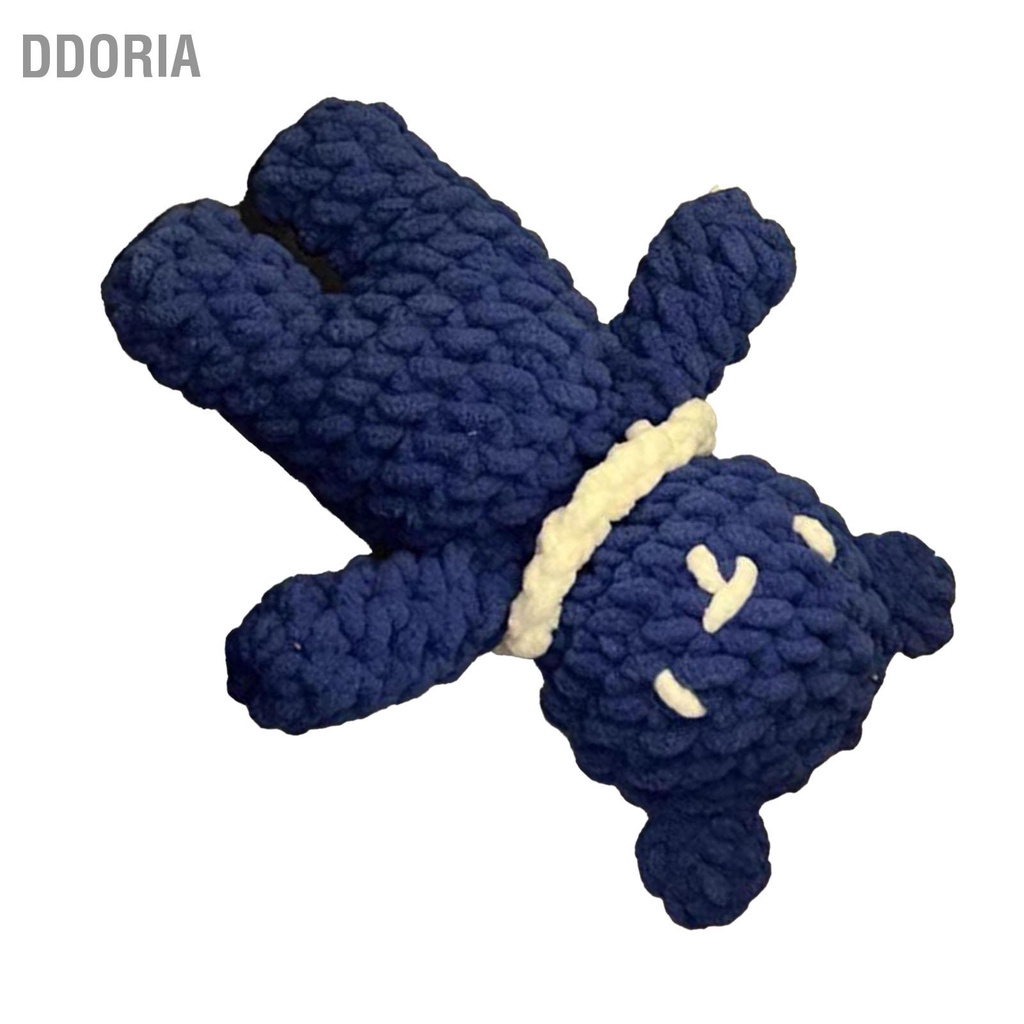 ddoria-ชุดหมีโครเชต์สำหรับเด็กผู้ใหญ่-diy-มือถักชุดสัตว์โครเชต์ฝ้ายสำหรับงานฝีมือ