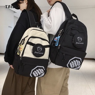 Taidu ใหม่ กระเป๋าเป้สะพายหลัง กระเป๋าใส่คอมพิวเตอร์ ความจุขนาดใหญ่ สไตล์เกาหลี สําหรับนักเรียนมัธยมต้น และมัธยมปลาย