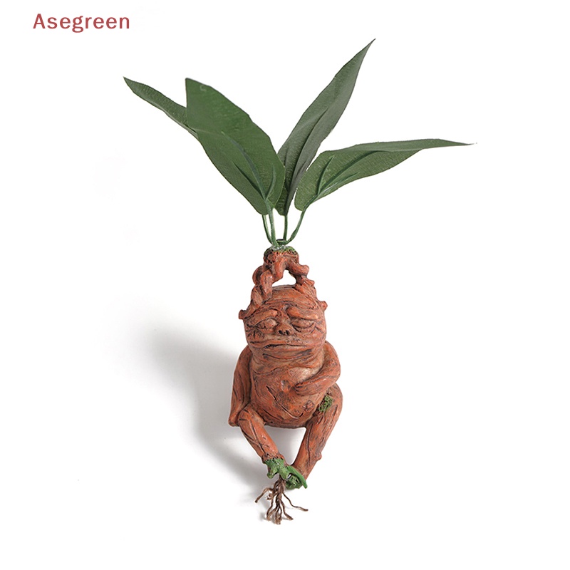 asegreen-ฟิกเกอร์เรซิ่น-รูปปั้นหญ้า-mandrake-สําหรับตกแต่งสวน