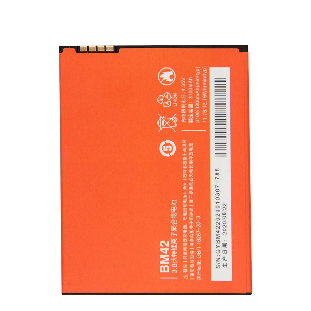 bm42เปลี่ยนแบตเตอรี่สำหรับ-xiaomi-redmi-หมายเหตุ1-redrice-note1โทรศัพท์แบตเตอรี่3200mah