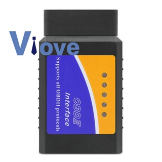 เครื่องสแกนเนอร์ ELM327 V1.5 Obd2 บลูทูธ 4.0 สําหรับ Android Symbian