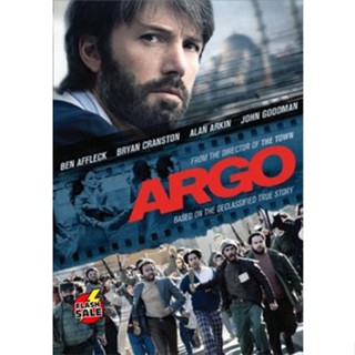 DVD ดีวีดี Argo อาร์โก้ แผนฉกฟ้าแลบลวงสะท้านโลก (เสียง ไทย/อังกฤษ | ซับ ไทย/อังกฤษ) DVD ดีวีดี