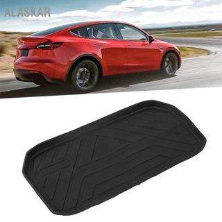 ALASKAR Front Trunk Liner การป้องกันทุกสภาพอากาศการเปลี่ยนเสื่อบรรทุกสินค้าหนักสำหรับ Tesla รุ่น Y 2020+