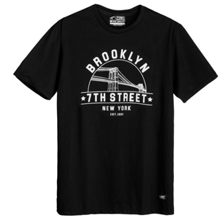 พร้อมส่ง ผ้าฝ้ายบริสุทธิ์ 7th Street เสื้อยืด รุ่น BRK002 T-shirt
