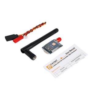 40FM 5.8G 200MW เครื่องส่งสัญญาณ AV เสียงวิดีโอ FPV 2000M สำหรับ RC MultiCopter