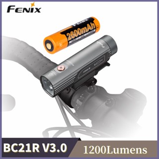 Fenix BC21R V3.0 ไฟจักรยาน 1200Lumens Type-C ชาร์จซ้ําได้ A Luminus SST40 LED รวมแบตเตอรี่ 18650 2600mAh