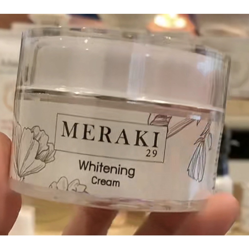 แก้มบุ๋ม-ใหม่meraki29-whitening-cream