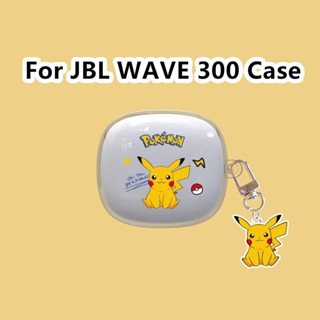 【จัดส่งรวดเร็ว】เคสหูฟัง แบบนิ่ม แบบใส ลายการ์ตูนนวัตกรรม สําหรับ JBL WAVE 300 JBL WAVE 300