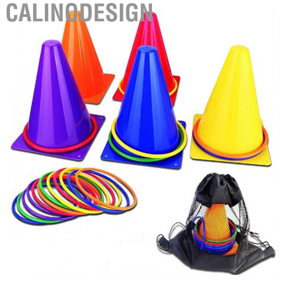 Calinodesign Traffic Cone Throwing Rings Set Practical Propylene 15cm ...