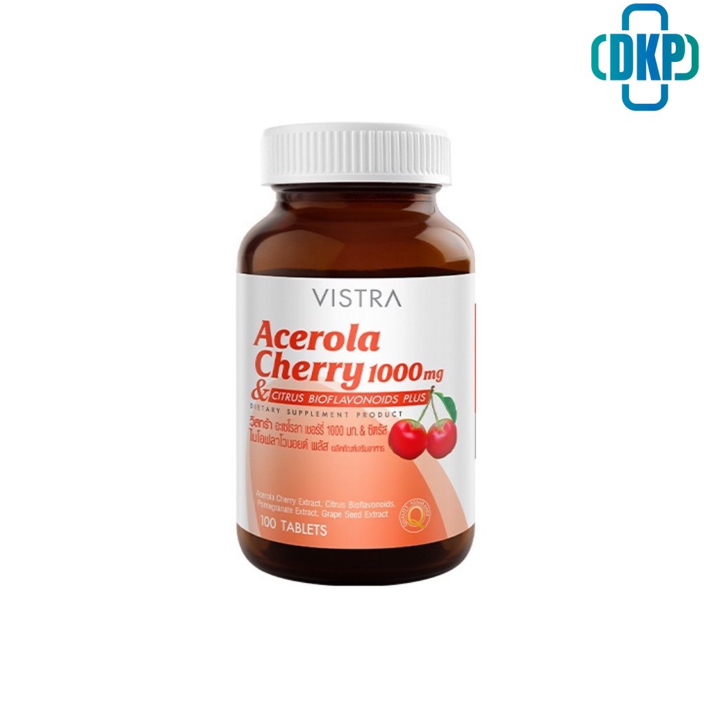 vistra-acerola-cherry-vitamin-c-วิสทร้า-อะเซโรล่าเชอร์รี่-วิตามินซี-1000-mg-100-เม็ด-dkp