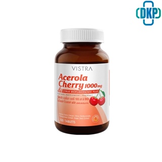 VISTRA Acerola Cherry 1000 mg. (100 Tablets) 145g. [DKP]