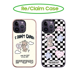 Casetify เคสแข็ง ลายหมีนางฟ้า สําหรับ iPhone 11 12 13 14 Pro Max