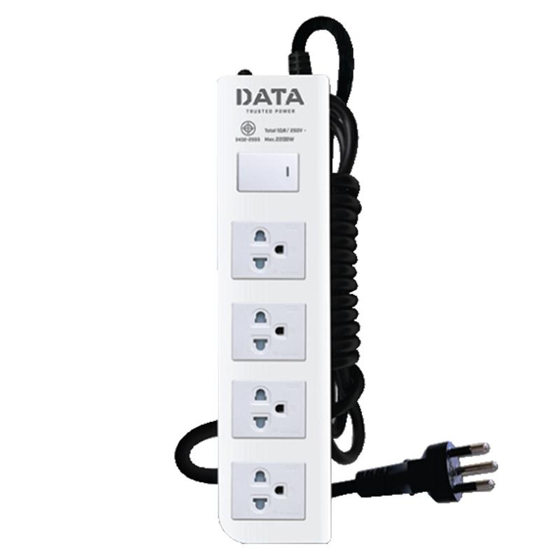 data-รางปลั๊กไฟ-มอก-4-ช่อง-3-เมตร-รุ่น-dt4118-สีขาว