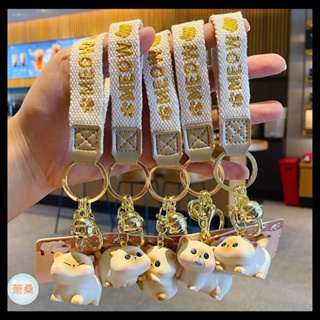 [Xiao Sang] พวงกุญแจรถยนต์ จี้รูปแมวน่ารัก
