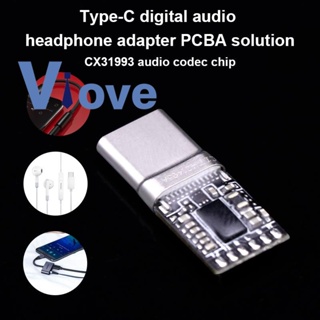 โมดูลชิปอะแดปเตอร์ควบคุมเสียงหูฟัง Type-C CX31993 สําหรับโทรศัพท์ Type C