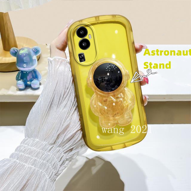 ใหม่-เคสโทรศัพท์มือถือแบบนิ่ม-ใส-กันรอยเลนส์กล้อง-ลายนักบินอวกาศ-แฟชั่น-สําหรับ-oppo-reno10-pro-plus-5g-reno-10-reno10pro-oppo-a78-nfc-4g
