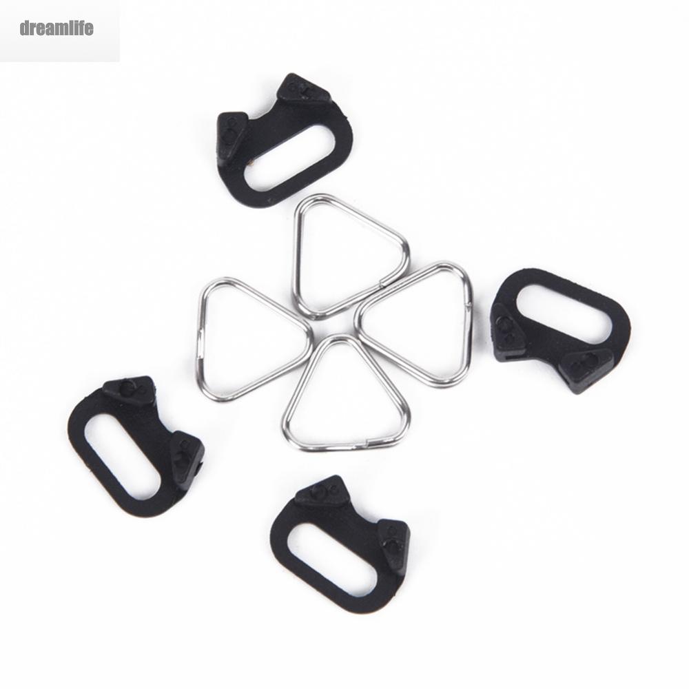 dreamlife-4pcs-triangular-split-rings-for-camera-back-belt-strap-buckle-accessories