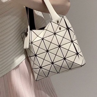 Bag small box handbag 2023 spring and summer new mini four-grid geometrical diamond basket bag