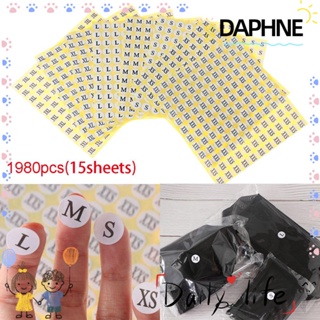 Daphne ตัวแบ่งขนาดเสื้อผ้า มีกาวในตัว DIY สําหรับเสื้อผ้า 1980 ชิ้น