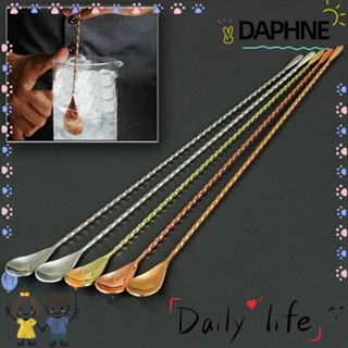 Daphne ช้อนค็อกเทล แบบเกลียว อุปกรณ์เสริม สําหรับบาร์เทนเดอร์