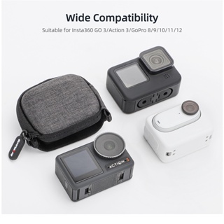 Sunnylife Shadowstone Insta360 GO3 กระเป๋าเก็บกล้อง GoPro12 อุปกรณ์เสริม สําหรับเล่นกีฬา