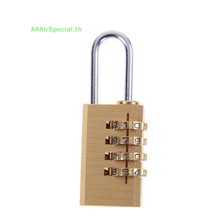 Aaairspecial กุญแจล็อคกระเป๋าเดินทาง แบบใส่รหัสผ่าน 4 หลัก แบบพกพา
