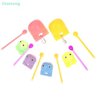 &lt;Chantsing&gt; ฟิกเกอร์กบเรืองแสง บรรเทาความเครียด สําหรับเด็ก สุ่มสี ลดราคา 2 ชิ้น