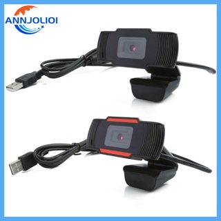 Ann A870 กล้องเว็บแคม USB 480P สําหรับโฟกัส เว็บแคม ไมโครโฟนในตัว สําหรับคอมพิวเตอร์ตั้งโต๊ะ เล่นเกมออนไลน์