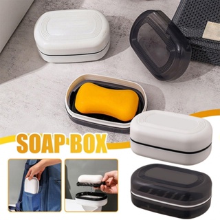 Soap Box Bathroom Container PP Material Soap Case For Outdoor Picnic Camping