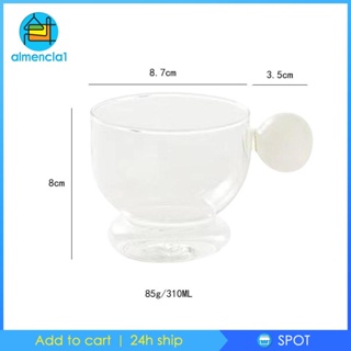 [Almencla1] แก้วมัก พร้อมที่จับ สําหรับใส่เครื่องดื่มร้อน เย็น นม
