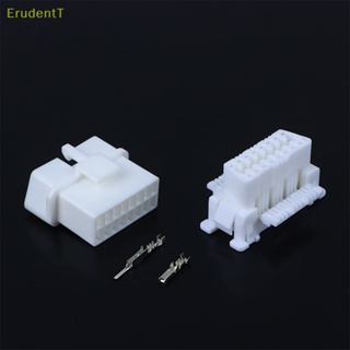 [ErudentT] Dj7163-1.8-11/21 16 Pin 179631-1 ปลั๊กซ็อกเก็ตวินิจฉัย เชื่อมต่อ OBD สําหรับรถยนต์ Toyota [ใหม่]