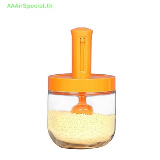 Aaairspecial ขวดโหลแก้วใส่เครื่องเทศ ขนาดเล็ก พร้อมฝาปิด และช้อน 9.5 ออนซ์