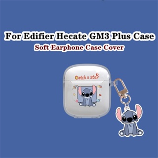 【คุณภาพสูง】เคสหูฟังนิ่ม แบบใส ลายการ์ตูน สําหรับ Edifier Hecate GM3 Plus Edifier Hecate GM3 Plus