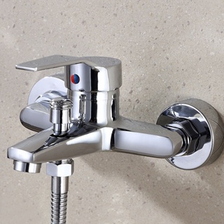 Restaurant Bathroom Hardware High Pressure Home Bar Cold Hot Dishwashing Free Control No Splashing 2 Branch Basin Faucet