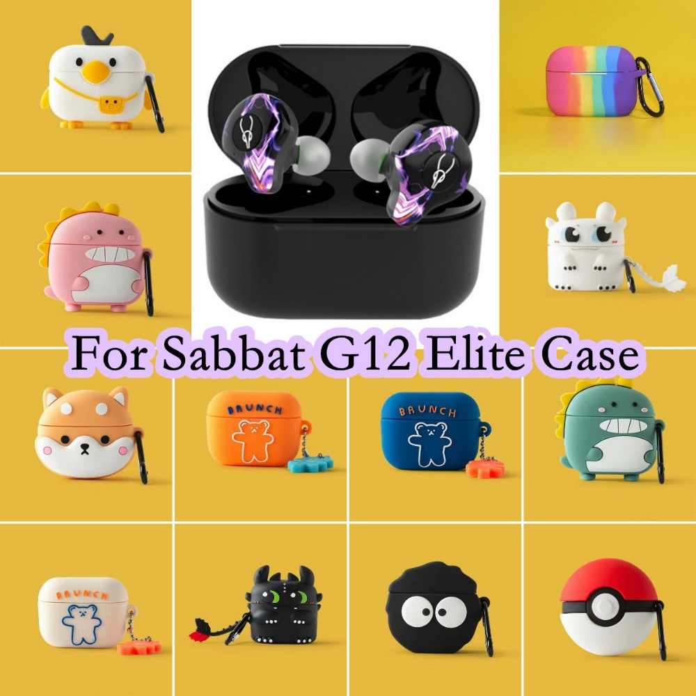 จัดส่งรวดเร็ว-เคสหูฟัง-แบบนิ่ม-ลายการ์ตูน-สําหรับ-sabbat-g12-elite-g12-elite