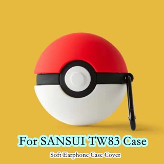 【จัดส่งรวดเร็ว】เคสหูฟัง แบบนิ่ม ลายการ์ตูน สําหรับ SANSUI TW83 SANSUI TW83