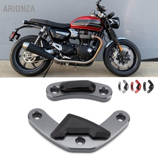 ARIONZA เครื่องยนต์รถจักรยานยนต์กรณียามที่ครอบตัวป้องกันเฟรม Slider เปลี่ยนสำหรับ TRIUMPH STREET TWIN 2016-2019