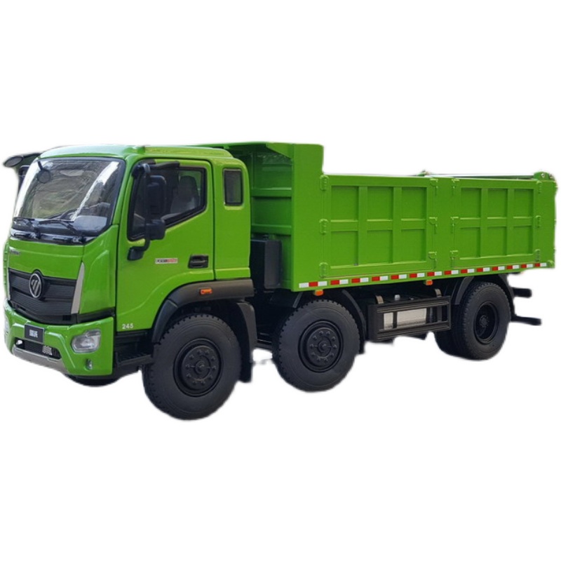 โมเดลรถบรรทุก-รถบรรทุก-1-32-futian-ruiwo-es7-dump-truck-rowor-slag-truck-อัลลอย-ไม่ใช้-est-gtl