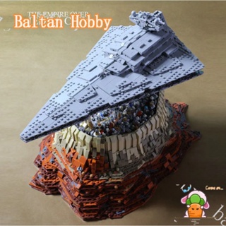 Baltan Toy BH1 ของเล่นตัวต่อ ลาย star wars MOC-18916 The Empire over Jedha City 21007 EW7